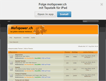 Tablet Screenshot of mofapower.ch